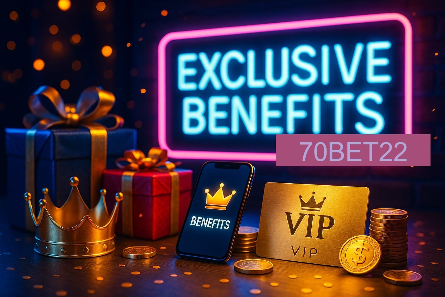 Benefícios do 70BET22